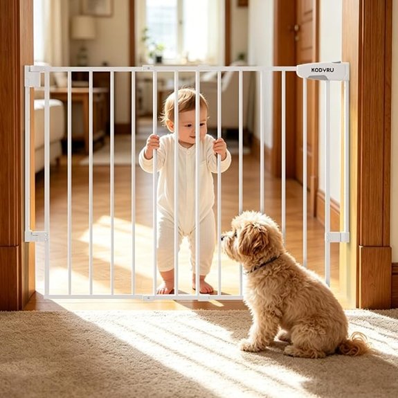 KDDYRU Baby Gate – 29-43 Width 28 Height Auto-Close