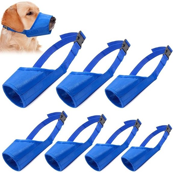 Coppthinktu Adjustable Dog Muzzle Set (7pcs)
