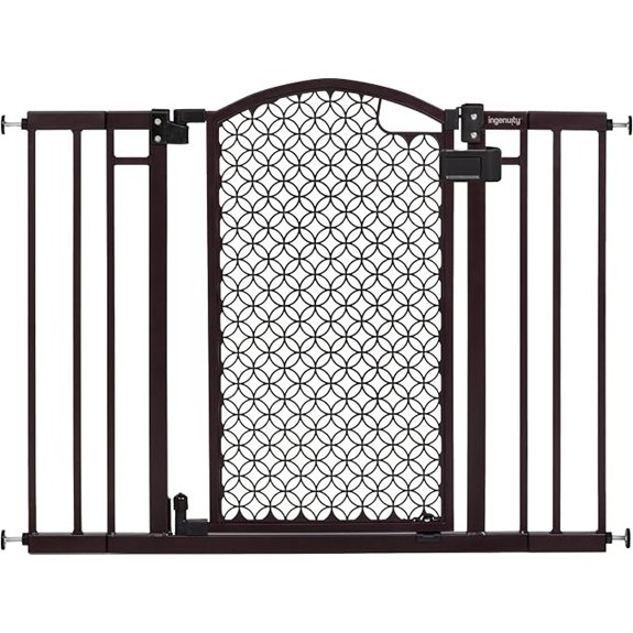Ingenuity Tall Baby & Dog Gate 28‑42 Wide Espresso