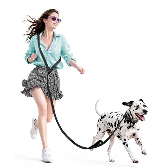 Hands-Free Dog Leash with Adjustable Explosion-Proof Handle