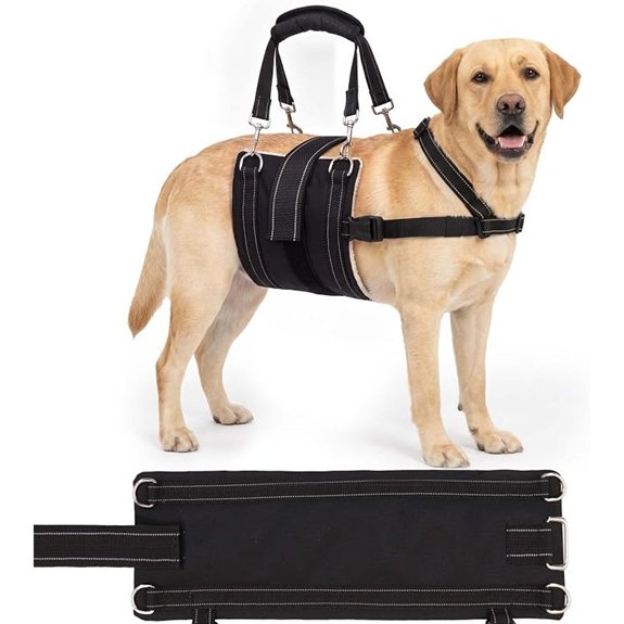 CWV Adjustable All Dog Lift Harness for Large Dogs Large