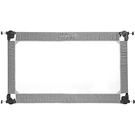 Baby Delight Portable Mesh Gate 30‑48 Expandable Pressure‑Mounted Charcoal Tweed
