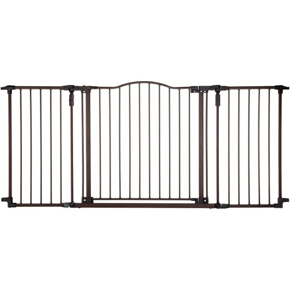 Toddleroo Deluxe Safety Gate – Adjustable Metal Baby Gate