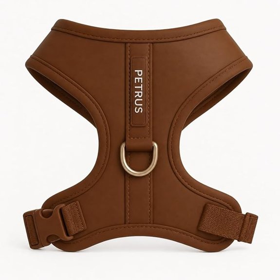 Premium No-Pull Dog Harness with Adjustable Front/Back Clips (L)