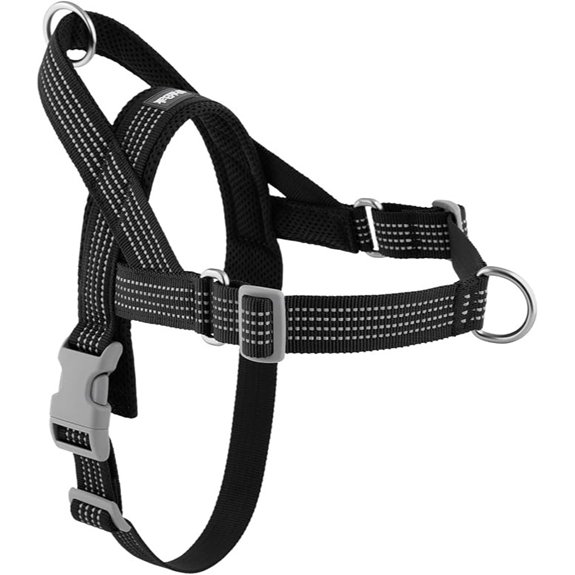No Pull Dog Harness with Handle Adjustable Soft Mesh Padded Vest