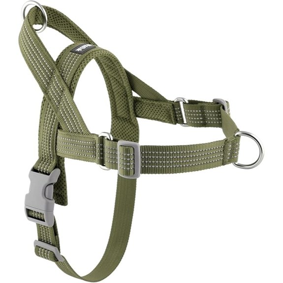 No Pull Dog Harness with Handle Adjustable Soft Mesh Padded Vest