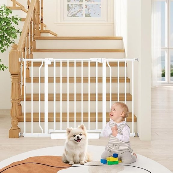 29-45 Baby Gate for Stairs & Doorways Auto Close Dog Gate Indoor