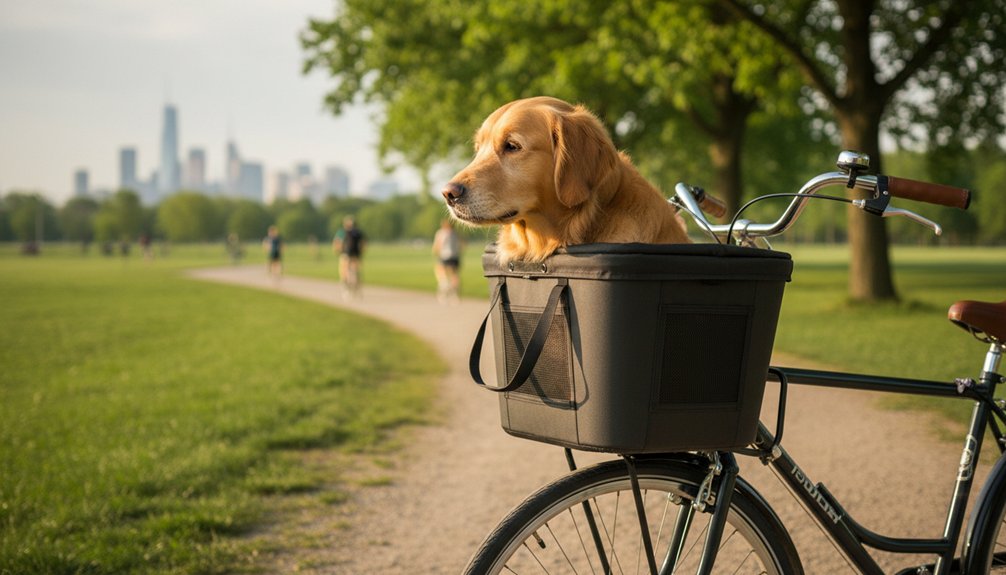 best dog bike baskets
