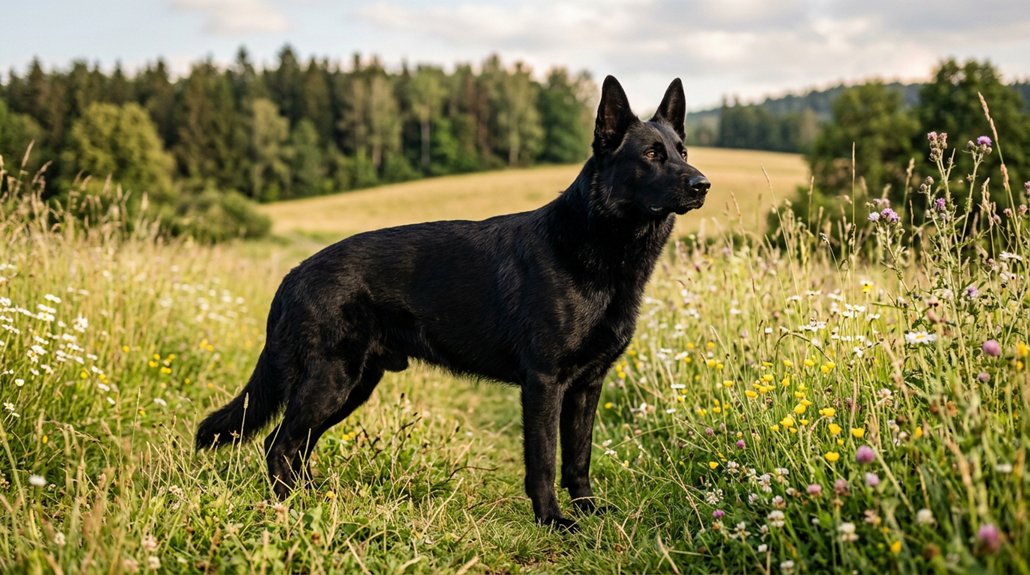 black german shepherds overview