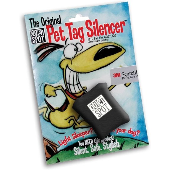Pet Tag Silencer (Black)