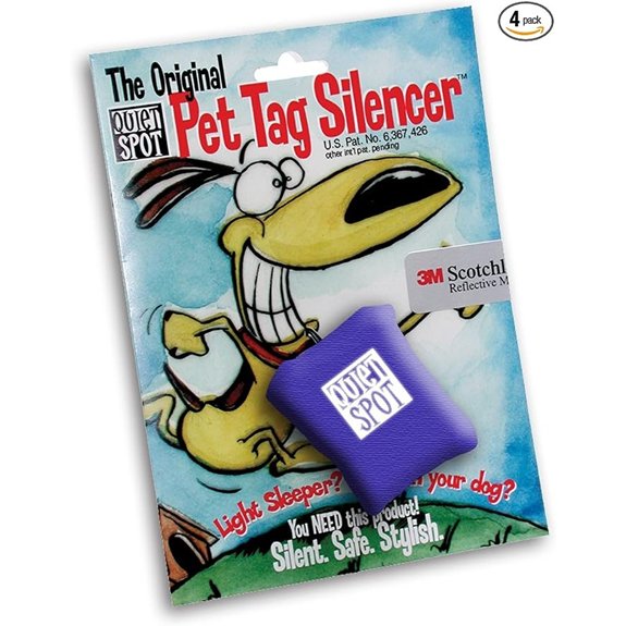 Pet Tag Silencer (Blue)