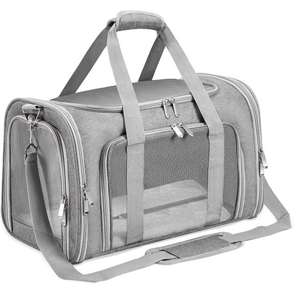 Soft-Sided Cat/Dog/Pet Carrier Collapsible Pets Travel Carriers