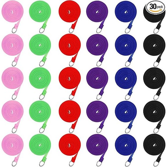 Weewooday 30 Dog Kennel Leads Black Pink Red Green Blue Purple