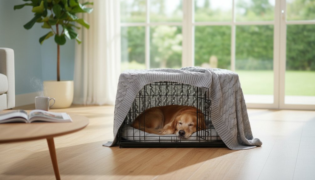 cozy secure dog crate covers