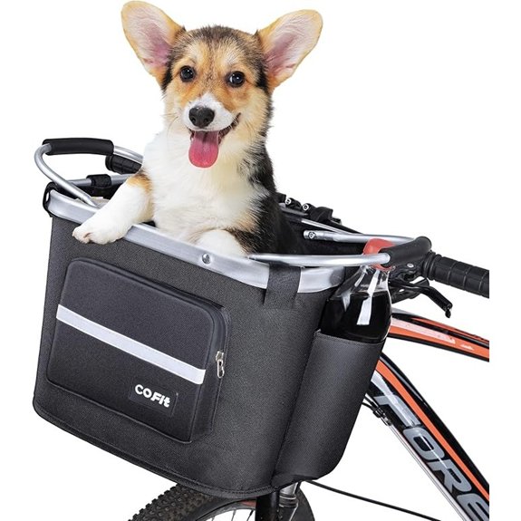 COFIT Detachable Bike Basket for Multi-Purpose Use