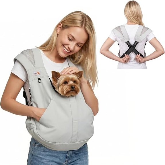 Dog Carrier Backpack Front Dog Sling Carriers for Small Dogs