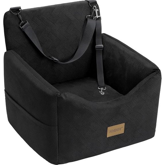 JOEJOY Dog Car Booster Seat with Washable Cover and Cushion