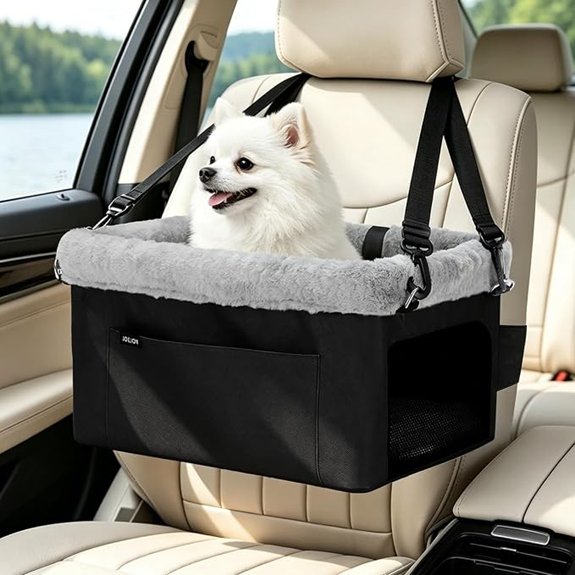JOEJOY Deluxe Dog Booster Seat for Small Pets