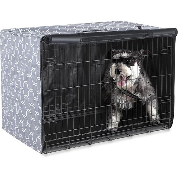 Amazon Basics Dog Crate Cover for 36 inches Wire Cage Kennel Cover