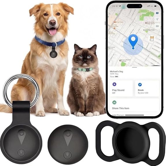 GPS Tracker for Dogs Smart Collar with Real-Time Locator with Holder