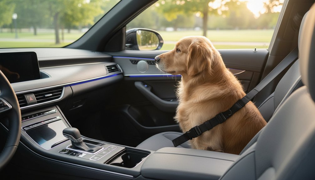 dog seat belt recommendations