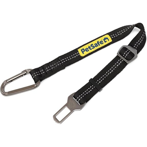 PetSafe Safety Seatbelt Dog Tether Black