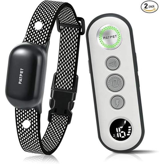 PATPET Dog Shock Collar with Remote Control - 4000FT Safe Training Collar