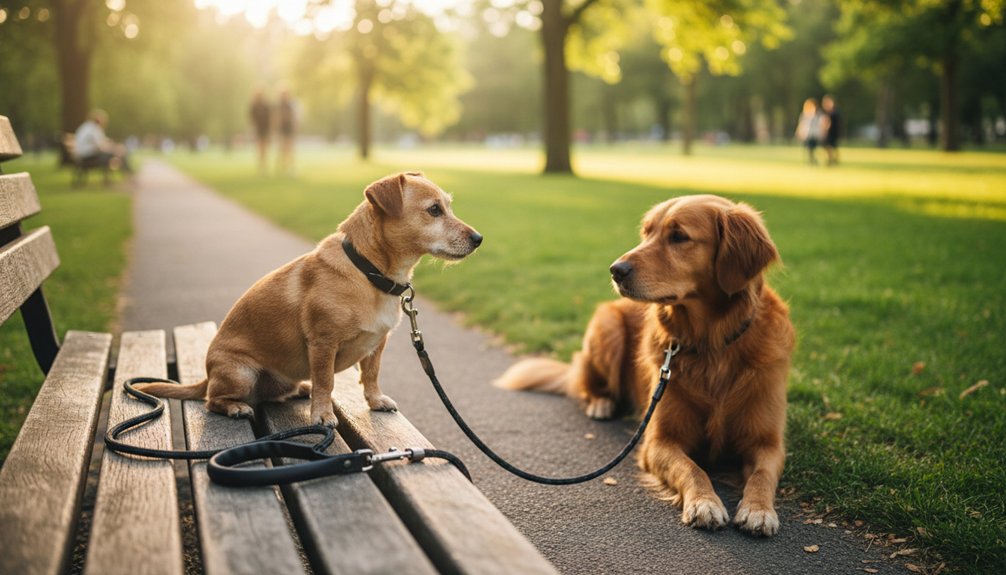 dual dog leash options