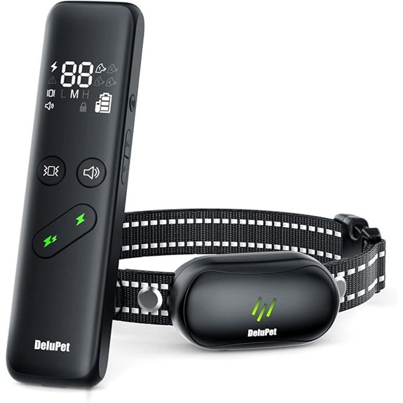 Dog Shock Collar Electric Dog Training Collar with Remote & 4-Channels