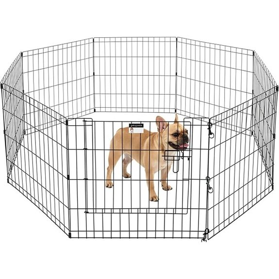 PETMAKER Foldable Metal Pet Playpen (8 Panels)