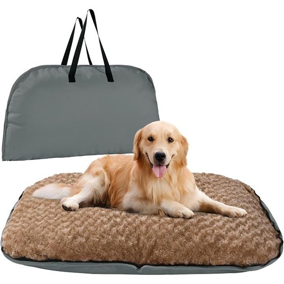 MABOZOO Foldable Travel Dog Bed – Waterproof Portable Pet Mattress