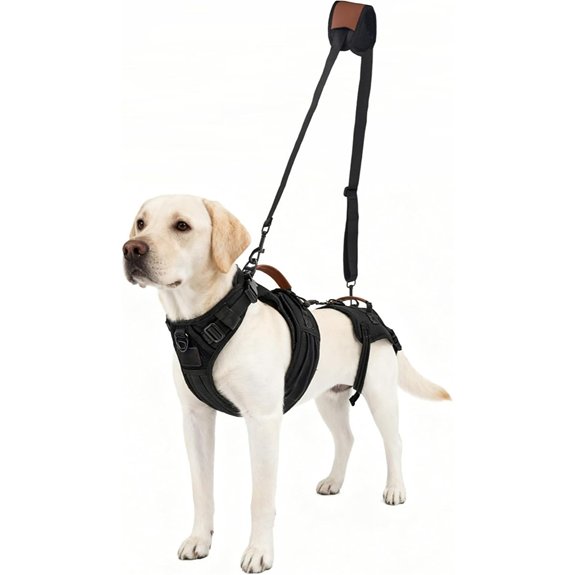 Dog Lift Harness for Male Dogs Full Body Support for Recovery & Mobility(L)