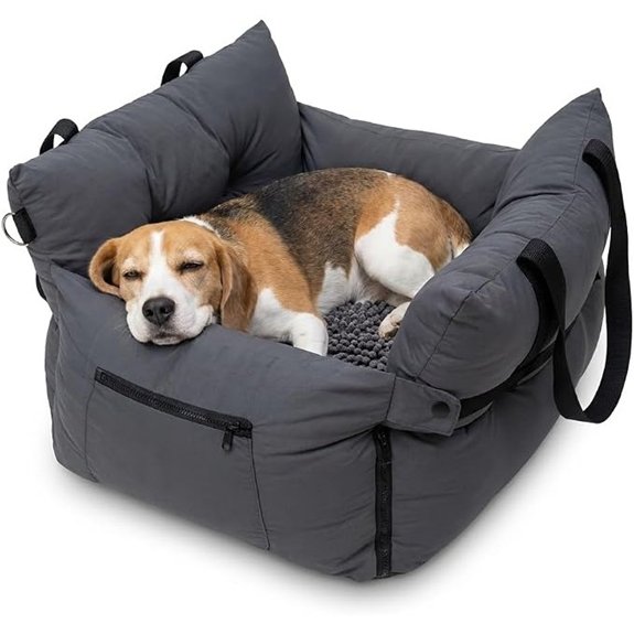 Muddy Mat® Cloud K-9 Travel Dog Bed – Grey 16x20