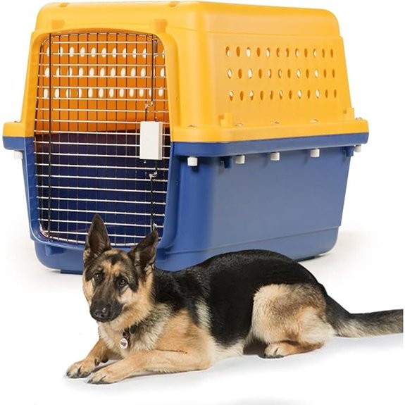 Durable Heavy-Duty Pet Crate – Airline Approved 7 Sizes