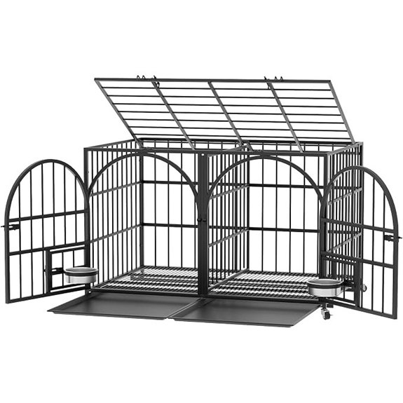 heavy duty dog crate