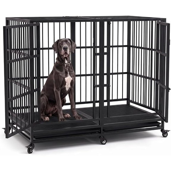 heavy duty dog crate