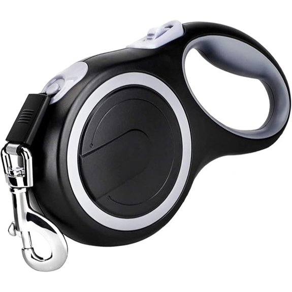 26Ft Retractable Heavy-Duty Dog Leash (110 lbs)