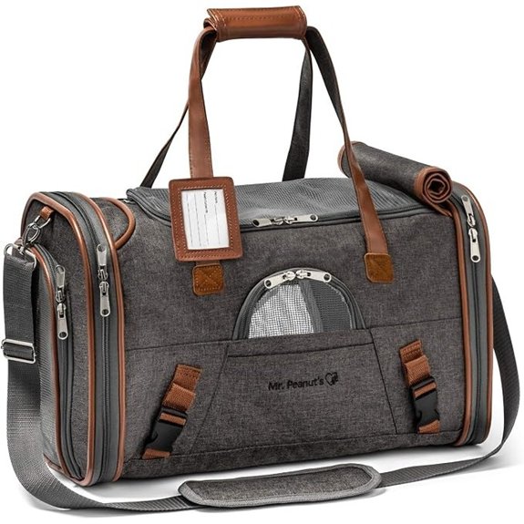 Mr. Peanut's Airline Approved Soft Pet Carrier