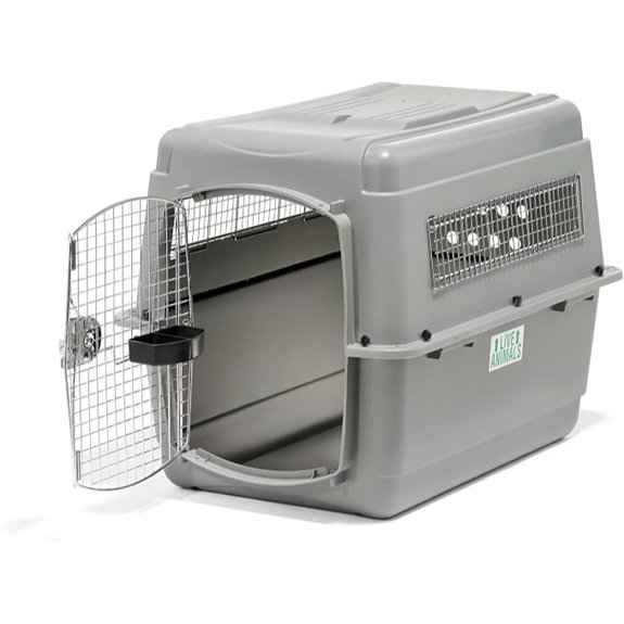 Petmate Sky Kennel for Air Travel 36in Dog Crate for Pets 50 to 70lbs