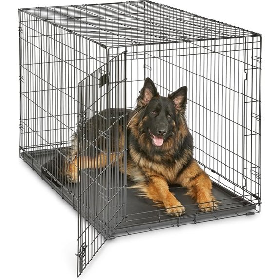 Midwest 48-Inch Single Door iCrate for Extra-Large Breeds 90-110 lbs