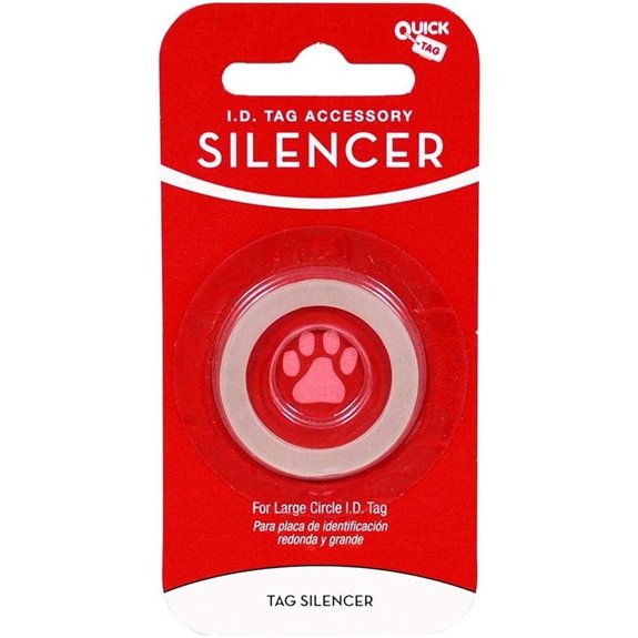 Generic Circle ID Tag Silencer Large