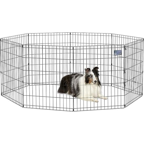MidWest 30-Inch Exercise Pen No Door 16 Sq Ft Play Area