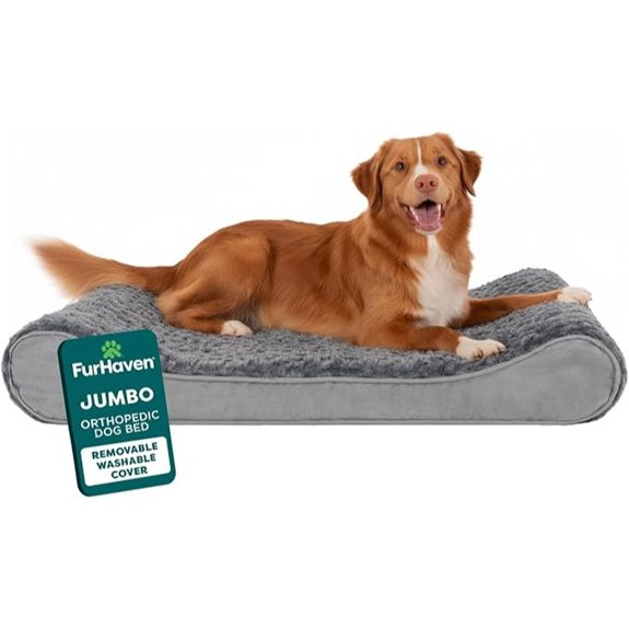 FurHaven Orthopedic Dog Bed – Jumbo XL Gray