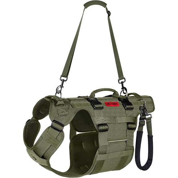 OneTigris Dog Lift Harness for Large Dogs (Green)