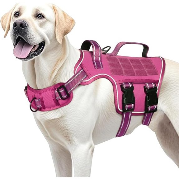 Dog Harness for Large Dogs No Pull Tactical Vest with Front Clips