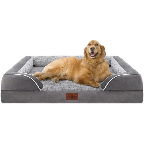 Comfort Expression Waterproof Orthopedic Dog Bed for Extra Large Dogs