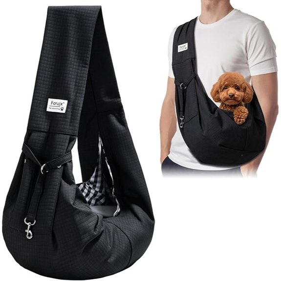 Dog Sling Carrier Lightweight Breathable Puppy Carrier for Small Dogs&Cats