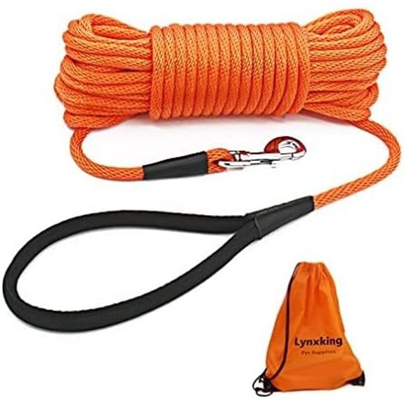 Check Cord Dog Leash Long Lead Obedience Recall Training Tracking Line 30ft