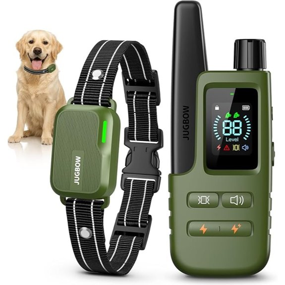 Dog Shock Collar - 4500FT Dog Training Collar with Remote for 10-120lbs Dog
