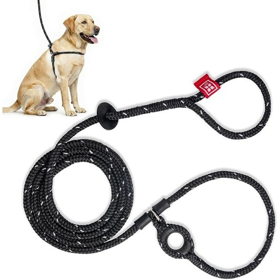 Harness Lead Escape Resistant Dog Harness Medium/Large Black
